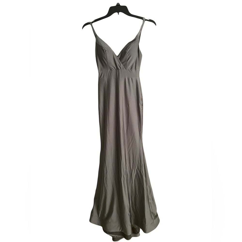 Army Green Size Small Fitted Sweetheart Prom Dress